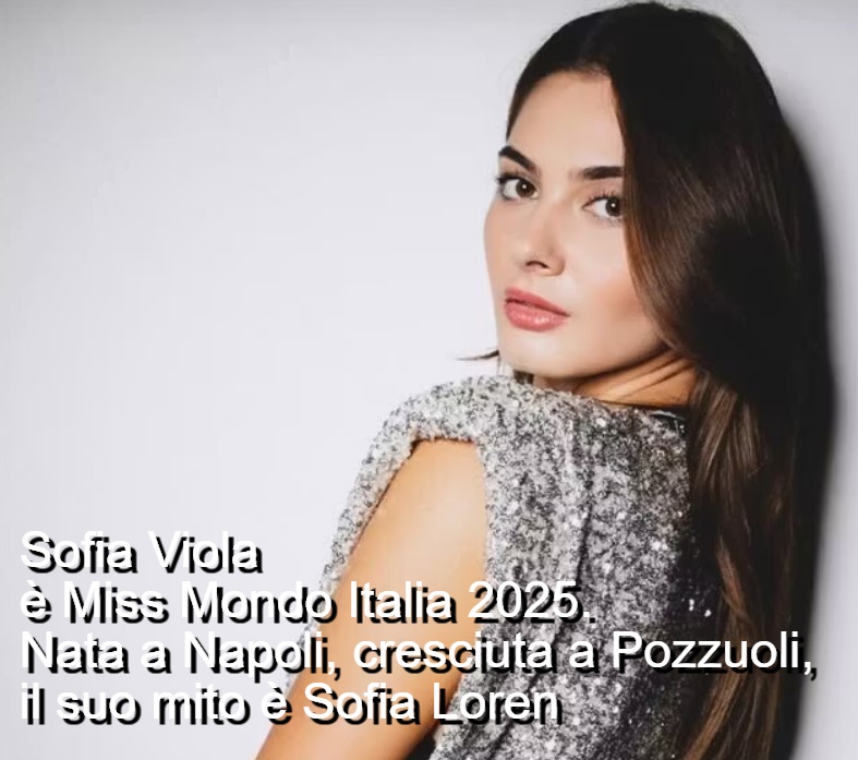 Miss Mondo Italia 2025 Sofia Viola