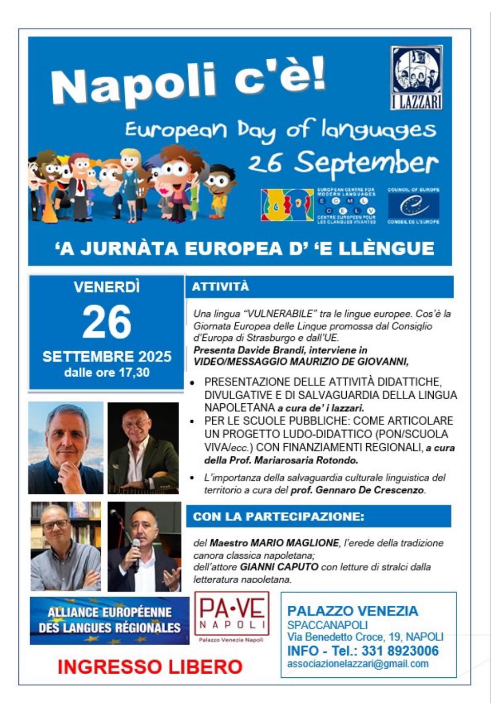 GIORNATA EUROPEA DELLE LINGUE