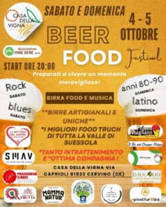 locandina-evento-4-5-ottobre-240x300 Beer & Food Festival alla Casa della Vigna: i sapori locali e la promozione del territorio partono da Cervino
