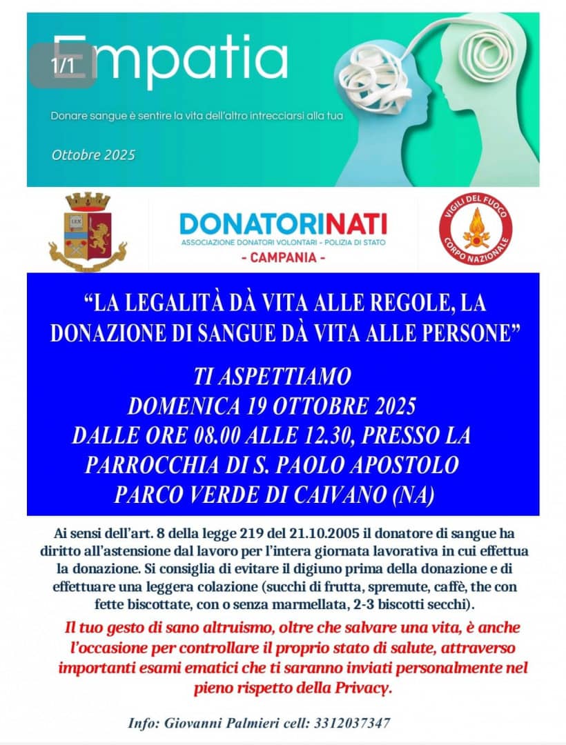 donazione del sangue