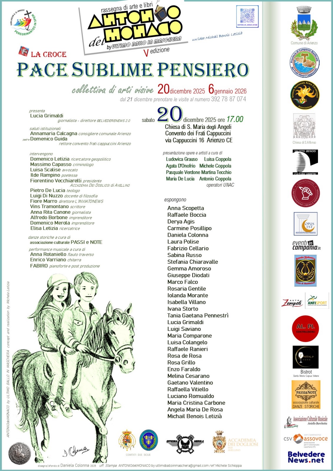 LA CROCE - PACE SUBLIME PENSIERO