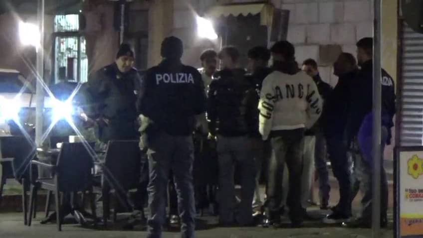 foto-movida-SMCV-1 Movida a Santa Maria Capua Vetere, un denunciato dalla Polizia di Stato.