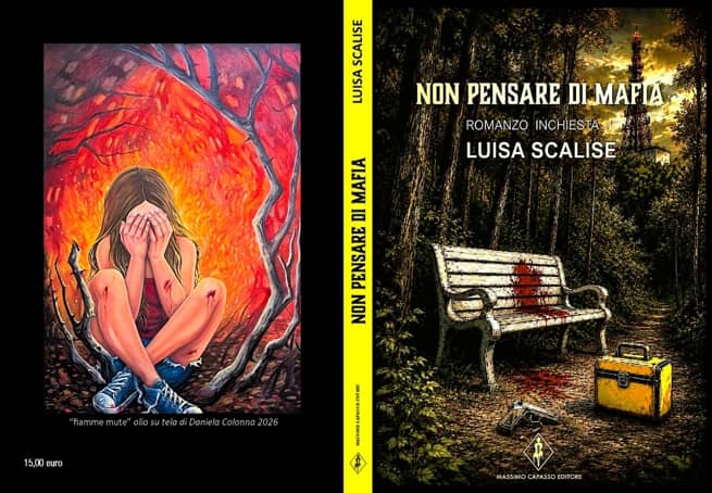 front-retro “NON PENSARE DI MAFIA!” un libro OGGI per un capitolo IERI