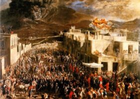 Spadaro-Eruzione-del-Vesuvio-e-processione-delle-reliquie-di-San-Gennaro-600x427-1-281x200 Patto tra Napoli e San Gennaro